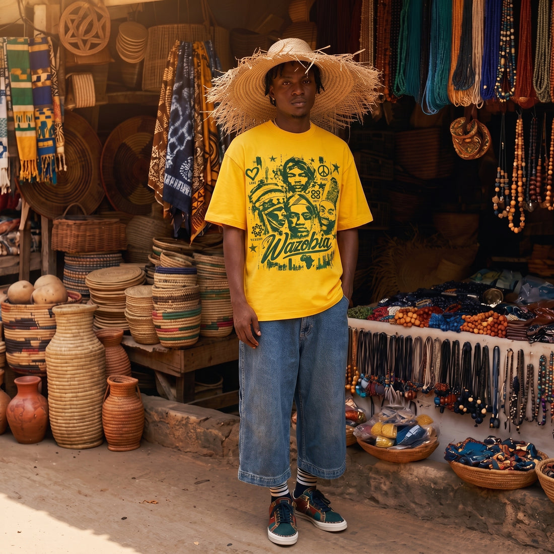 Wazobia Boxy Tee